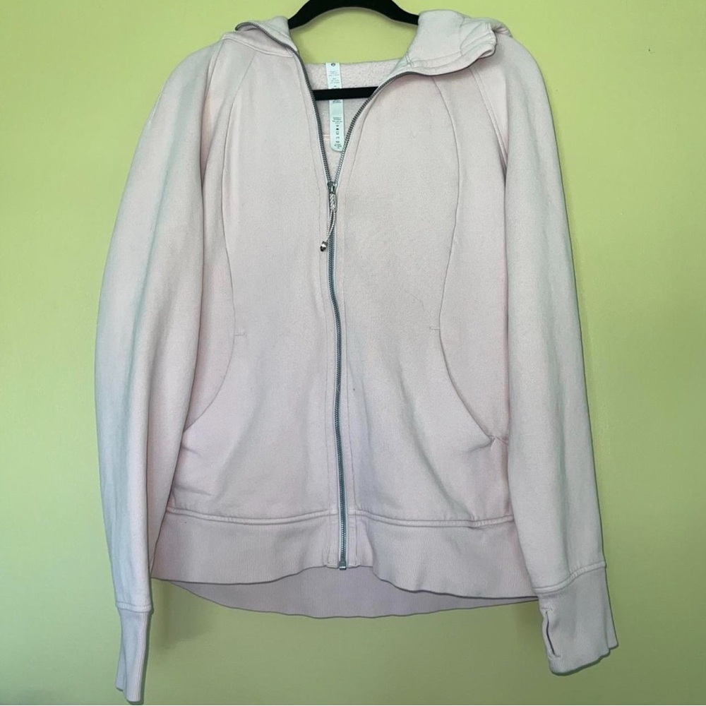 Lululemon Athletica Light Pink Zip-Up Jacket. - LIKE NEW